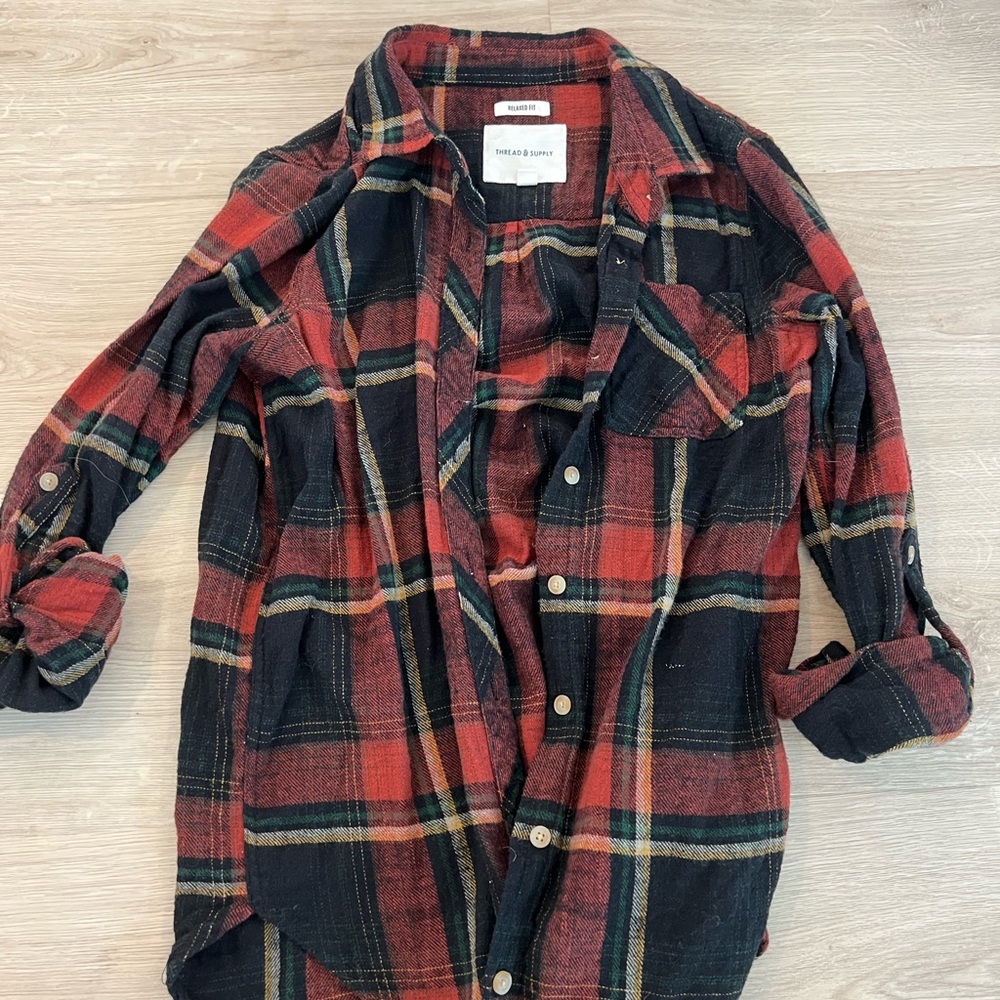 Red Dress Boutique Flannel